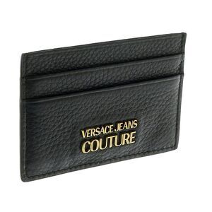 Versace Jeans Couture Black/Gold Small  Classic Flat Cardholder